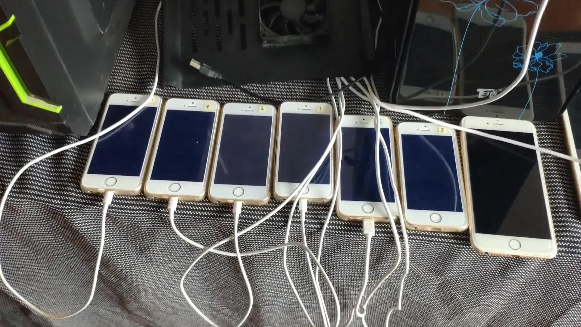 一个人10台手机,每个月创收20万的工作室,看看什么环境