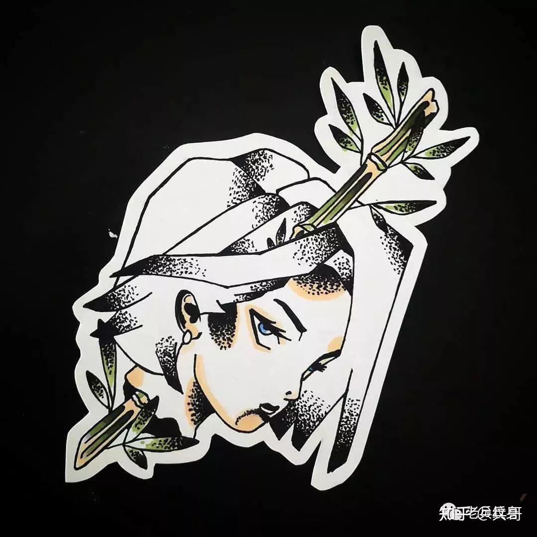 日式经典元素中的生首纹身,为什么那么多人都喜欢? - 知乎