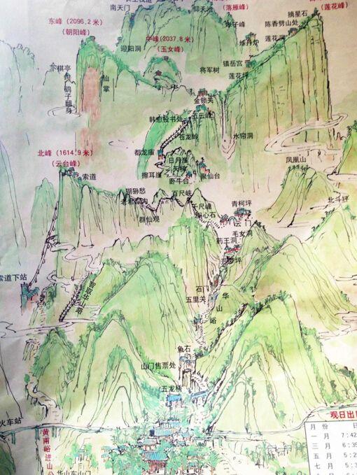 华山游记20200625含全攻略