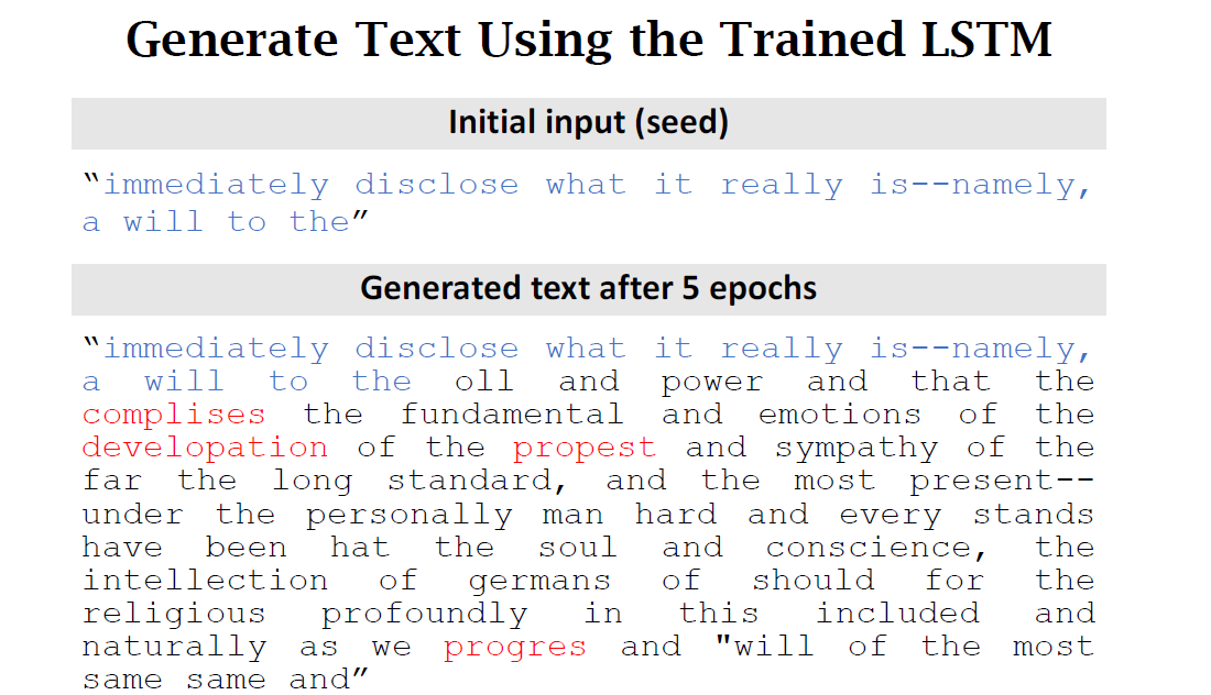 python - using rnn for text generation it always... RNN模型与NLP应用(6/9):Text Generation (自动文本生成) - 知乎