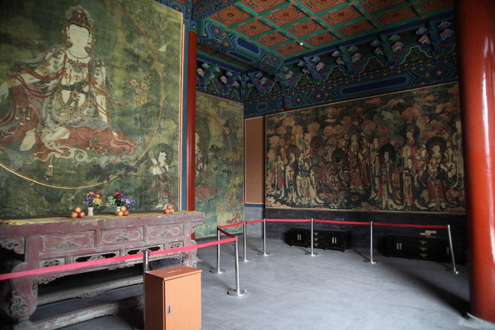 北京法海寺-明代壁画之最,媲美敦煌:东西壁-佛众赴会图【300多幅高清大图细赏】 - 知乎