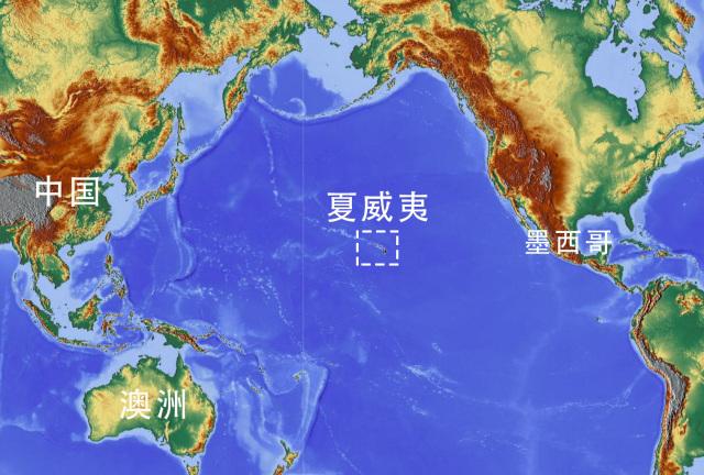 火奴鲁鲁地图位置图片