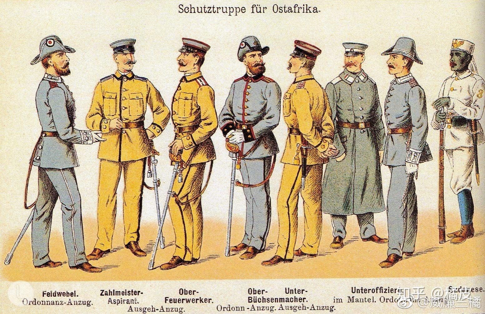 近代欧洲军装图片