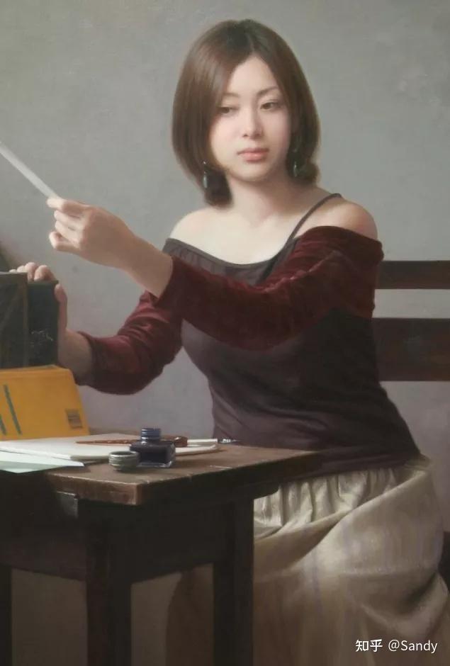 他的油画静寂精致，有着纯净与忧郁之美- 知乎