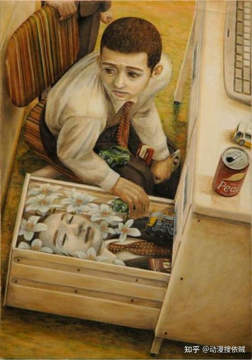 那些恐怖插画的背后,其实隐藏着很多细思极恐的小细节