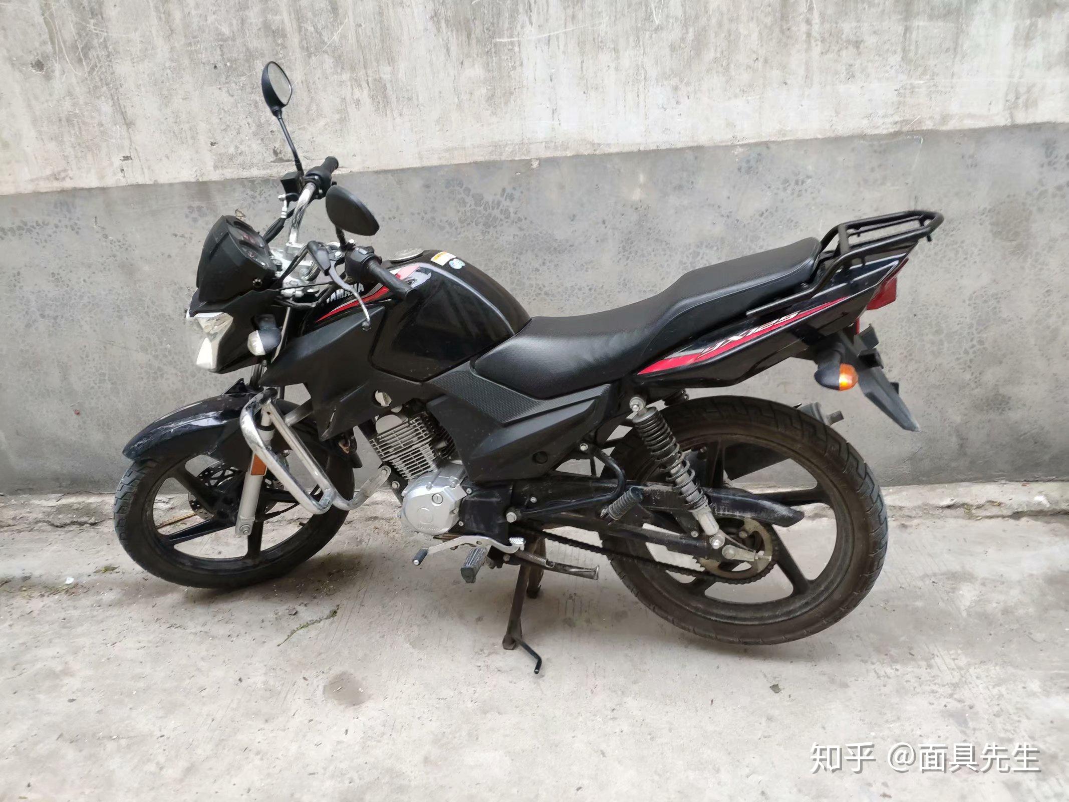 雅马哈 天隼125 (sy125)然后买了一辆摩托车,开启了另一个崭新的大坑