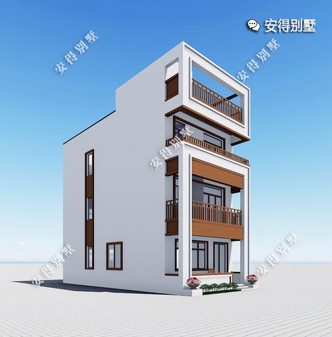 占地面积90平,二层农村自建小别墅设计图,经济实用造价低! - 知乎