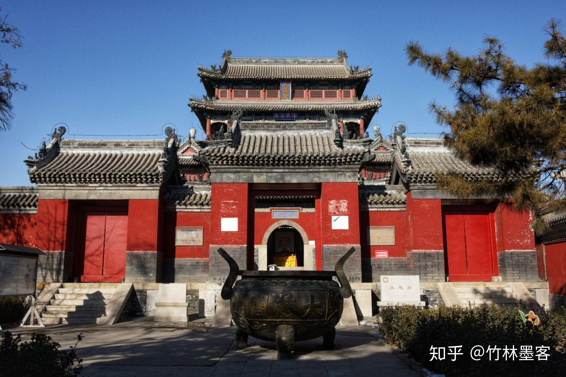 竹林墨客河北老照片之大悲阁