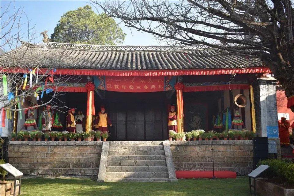 云南丽江旅游必去景点推荐丽江北岳庙低音号语音导游