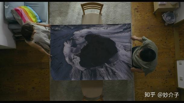 喷发的不仅是火山火口的两人