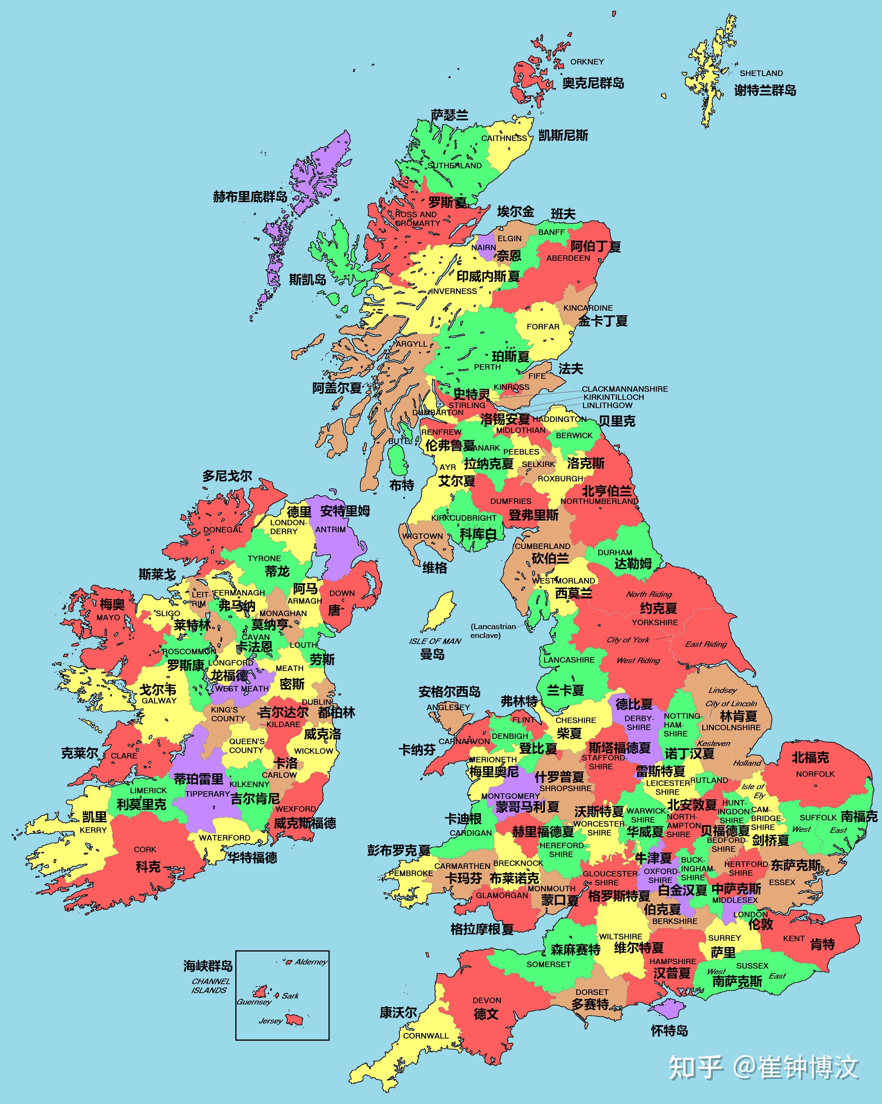 英国地图 - 欧洲地图 Europe Map.世界地图- 美景旅游网