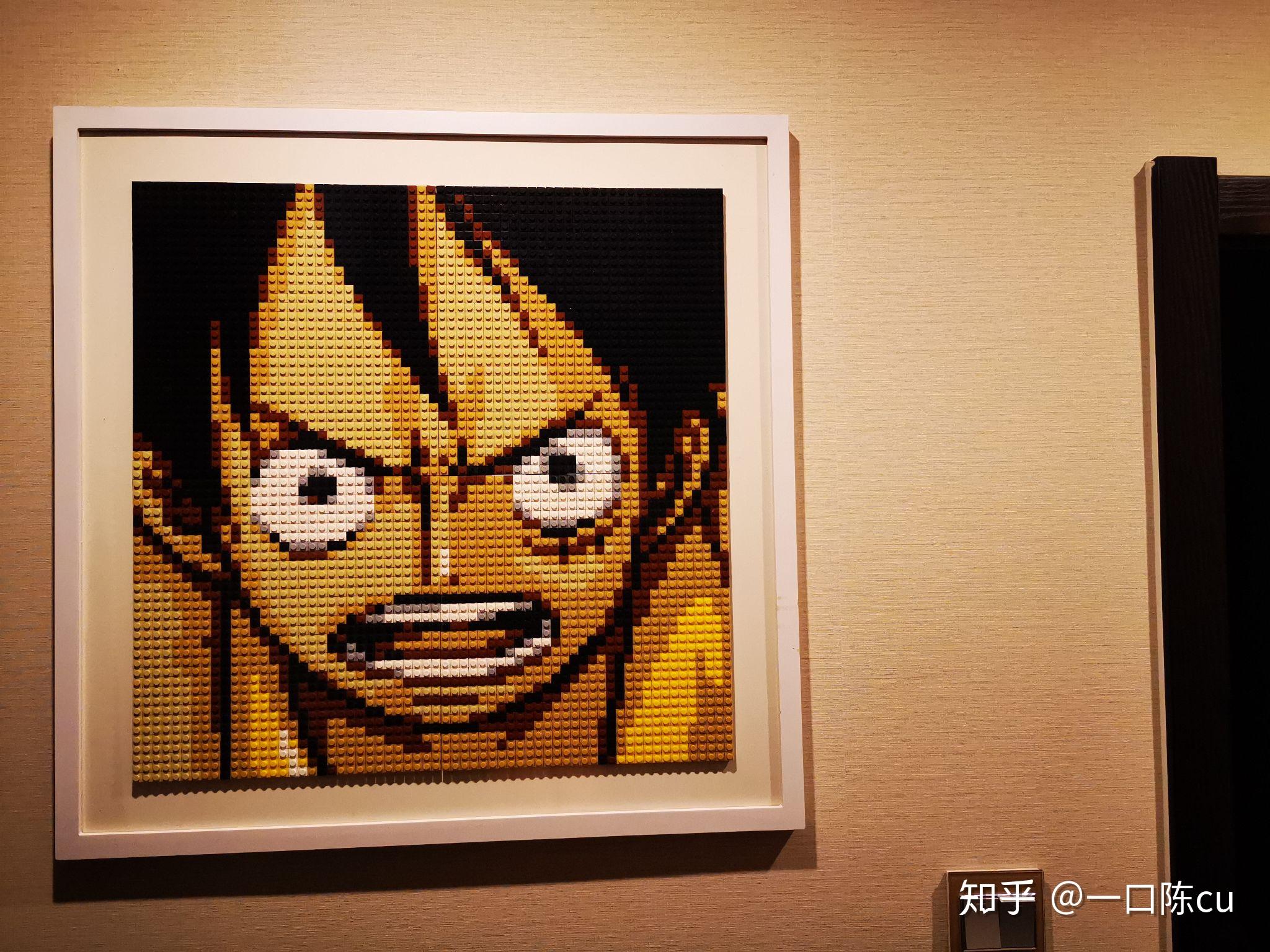 求用乐高小颗粒拼像素画的办法