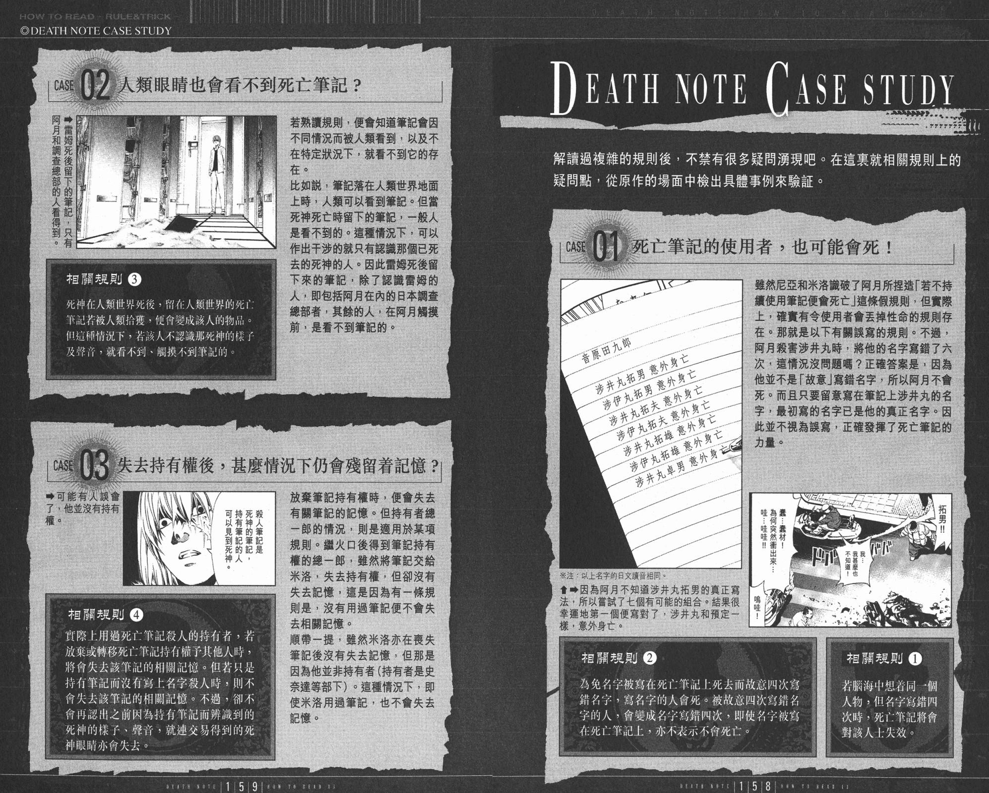 死亡笔记 有四次写错同一个人名就对他无效的规则么?