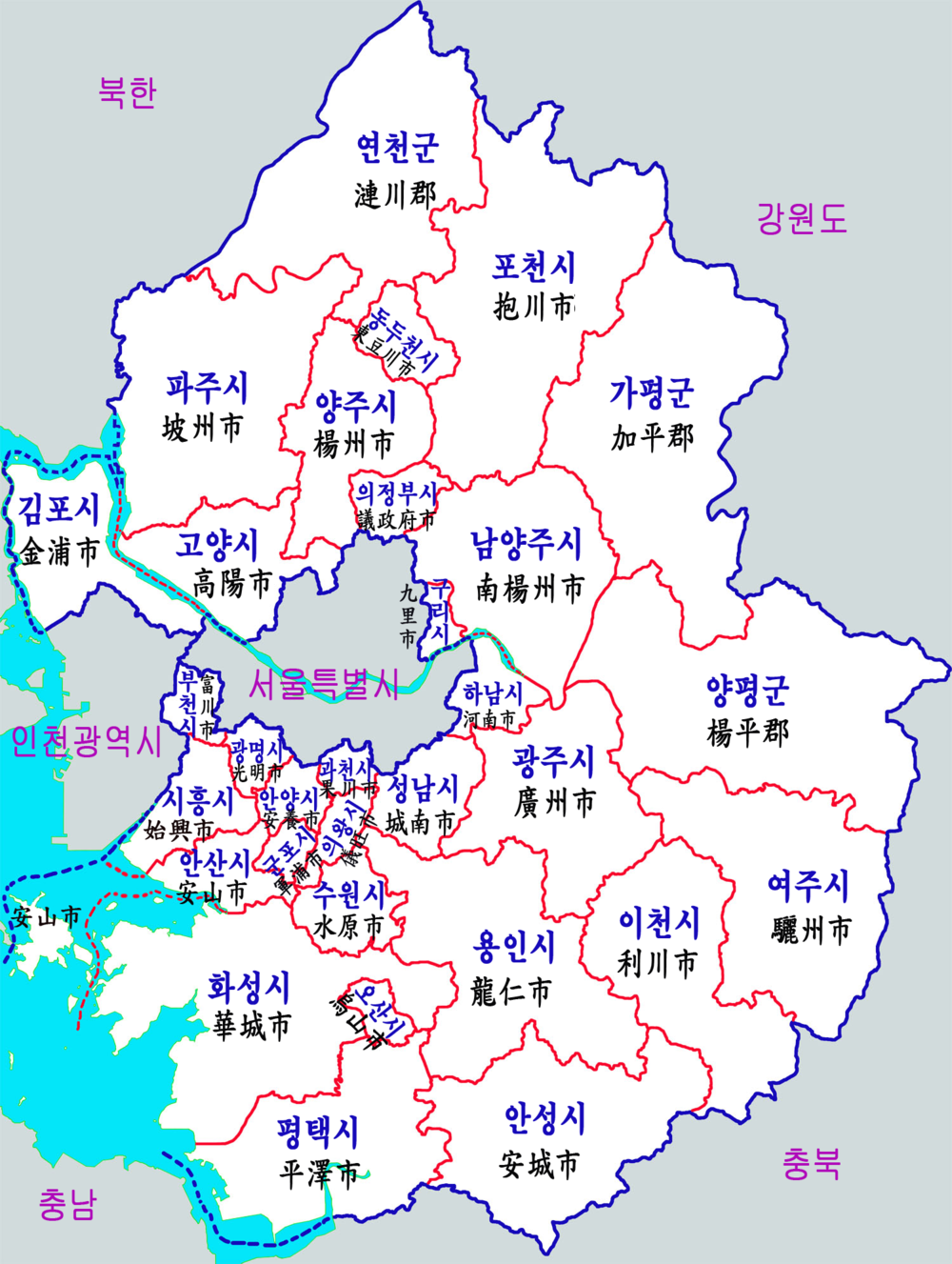 韩国全州地图图片
