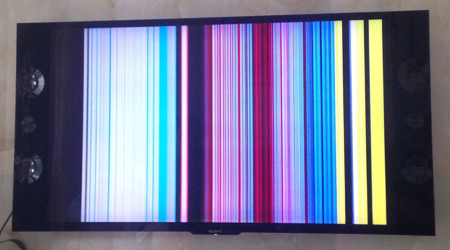 液晶电视显示故障