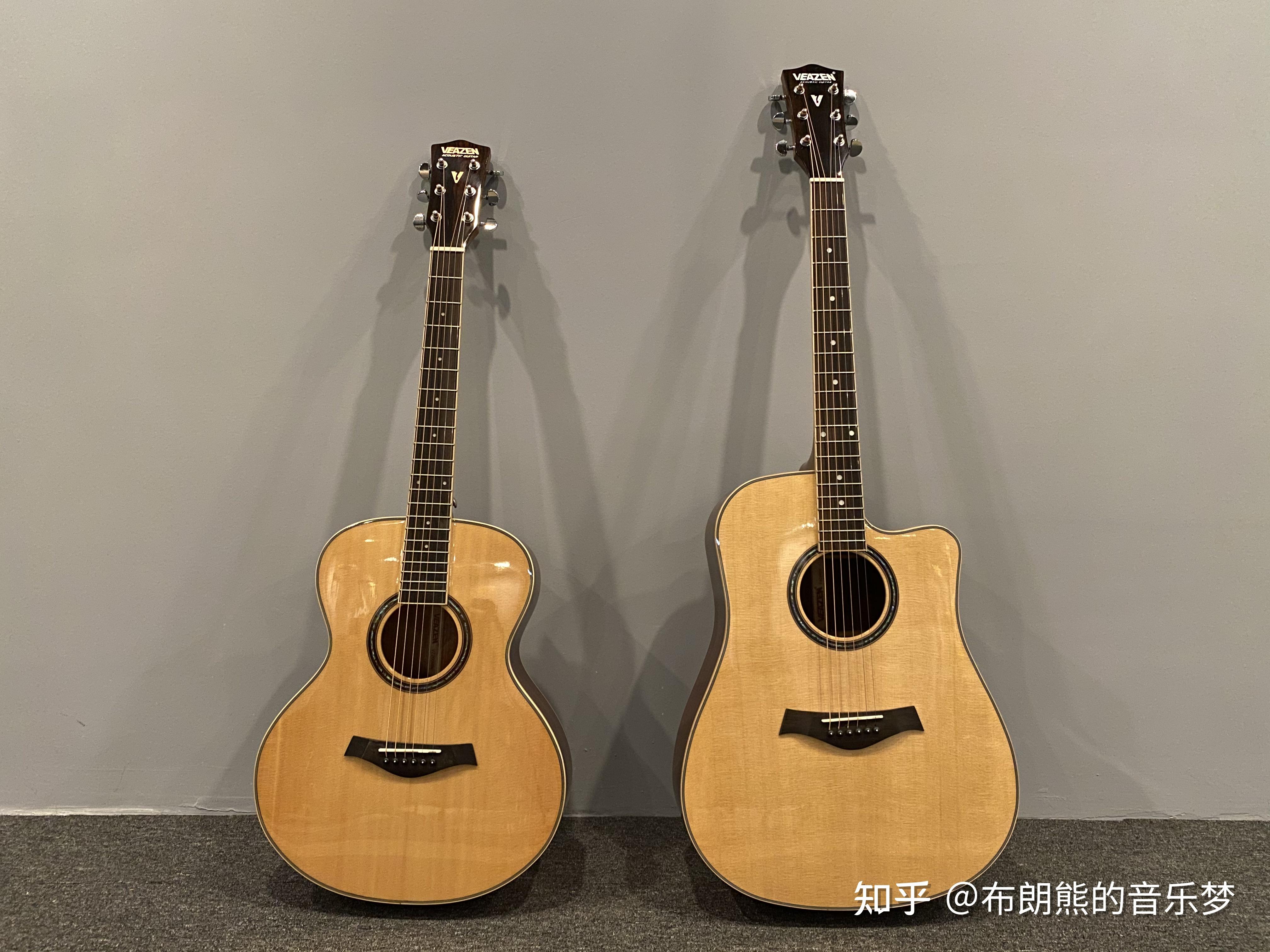 难以选择初学者民谣吉他不妨试试费森veazen02vz200