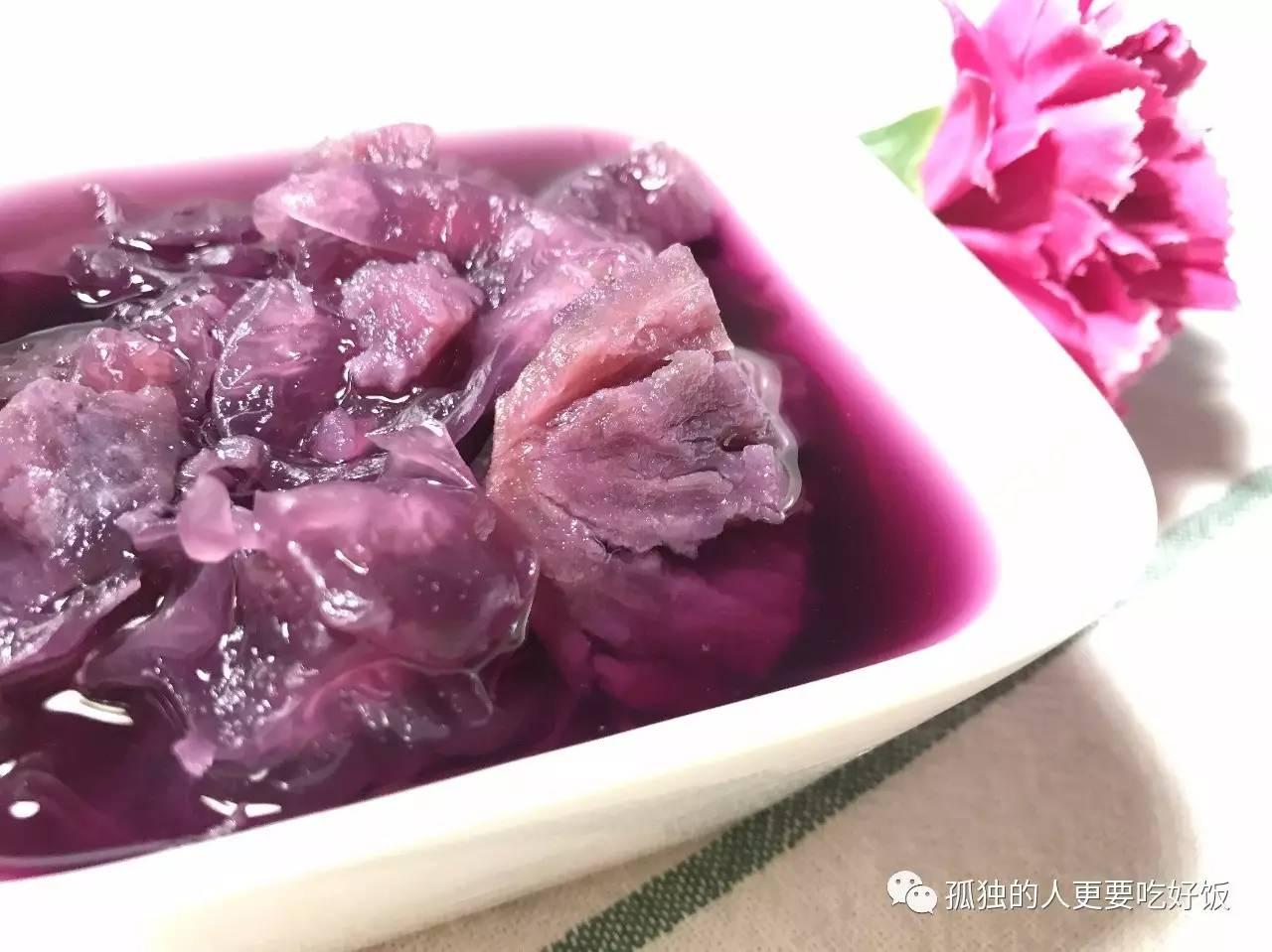 红薯紫薯汤：夏末给宝宝来点“暑”汤，好吃防便秘