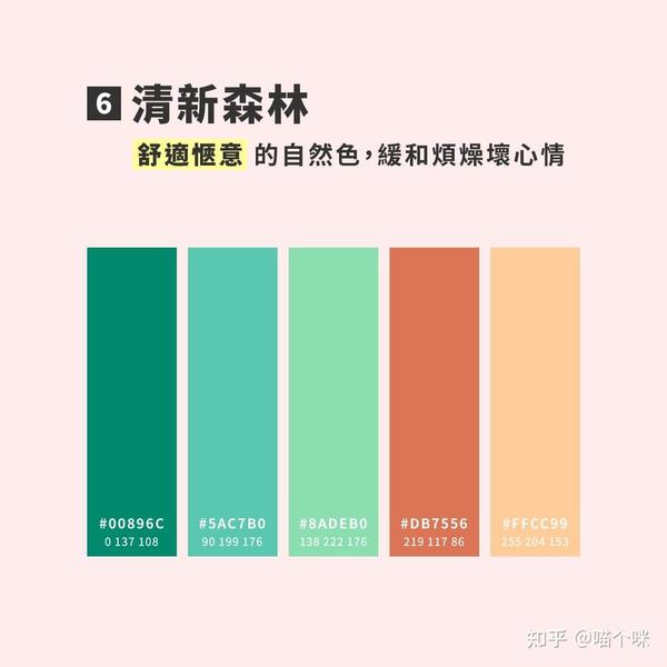 Excel表格七种配色组合 - 知乎