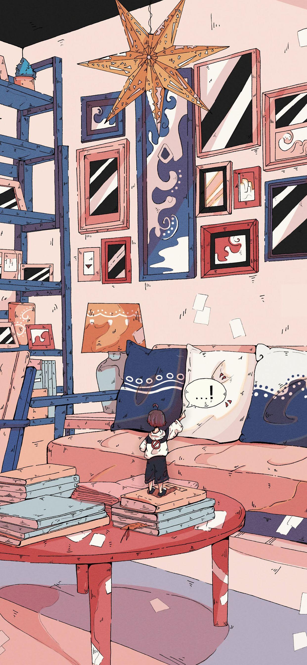 有哪些好看的全面屏手机壁纸或微信聊天背景图片