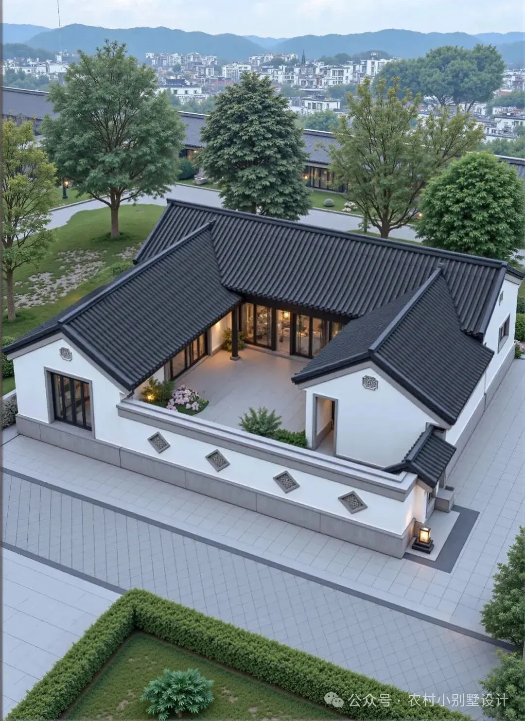 20套三合院一层设计;2026回家养老度假首选新中式自建房 - 知乎