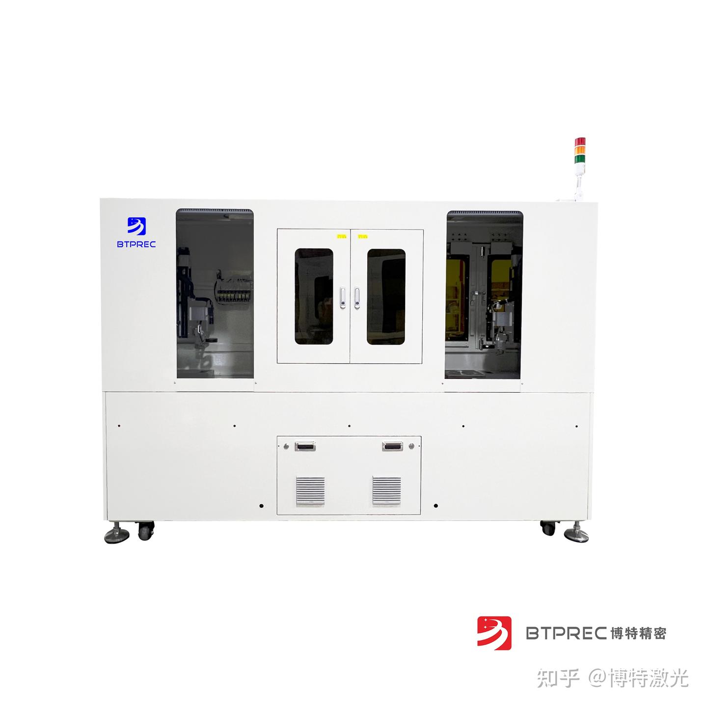 PCB 在线激光镭雕机_SMT 产线全自动二维码打标设备