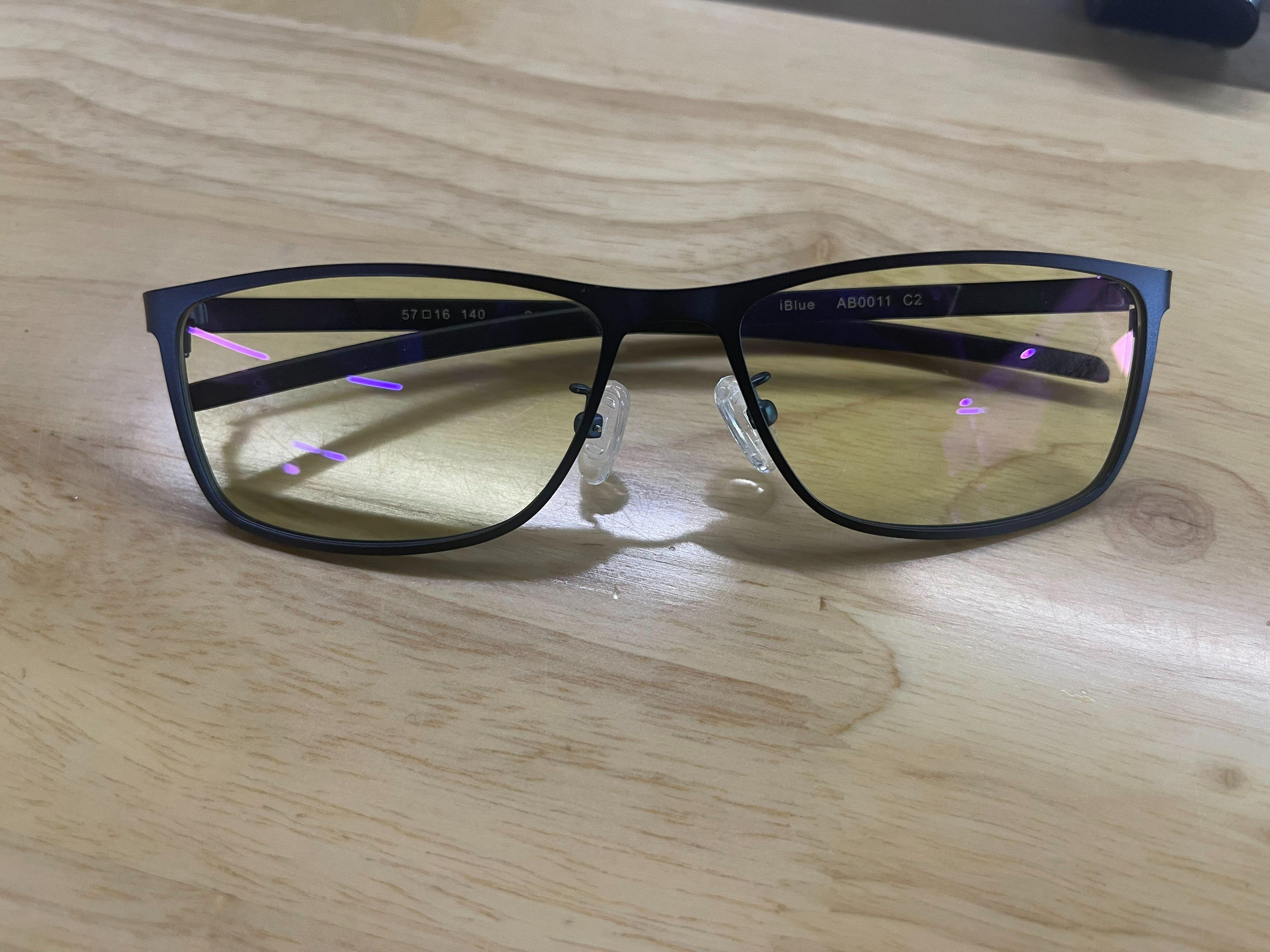 aht防蓝光边框眼镜商务边框