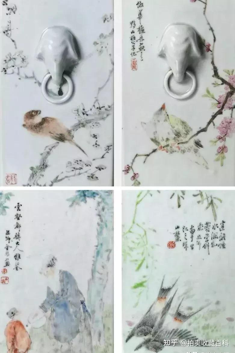 御窑厂头号画师金品卿浅绛彩拍卖三大家之一慈禧太后御用出自他手