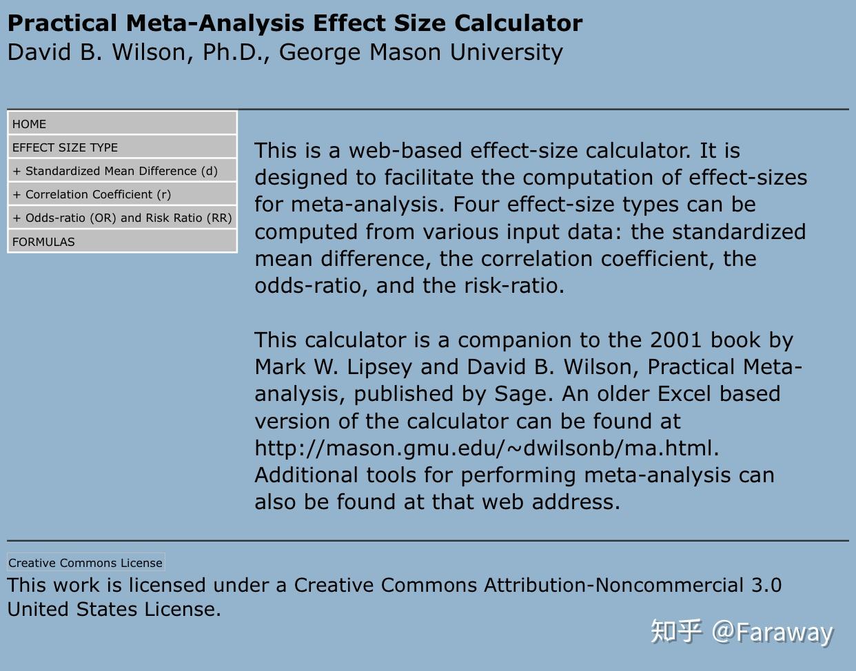 安利一款超好用的效应量(effect size)计算工具 - 知乎