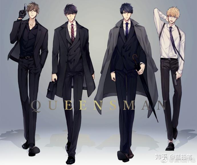 放开那个霸道总裁,让我来.画!(西装画法素材转需)