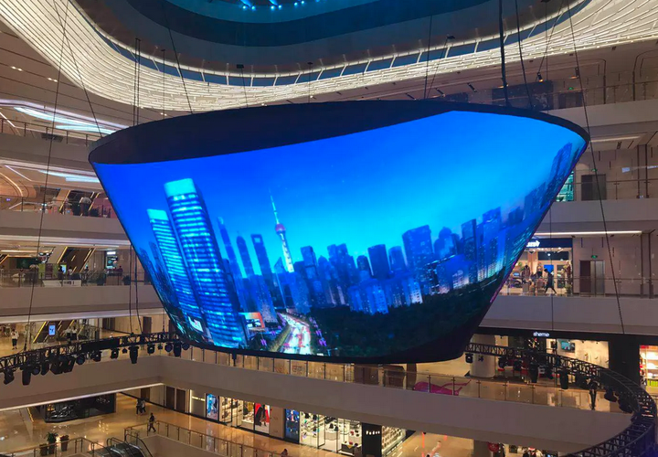 异形显示屏在led显示屏中的前景