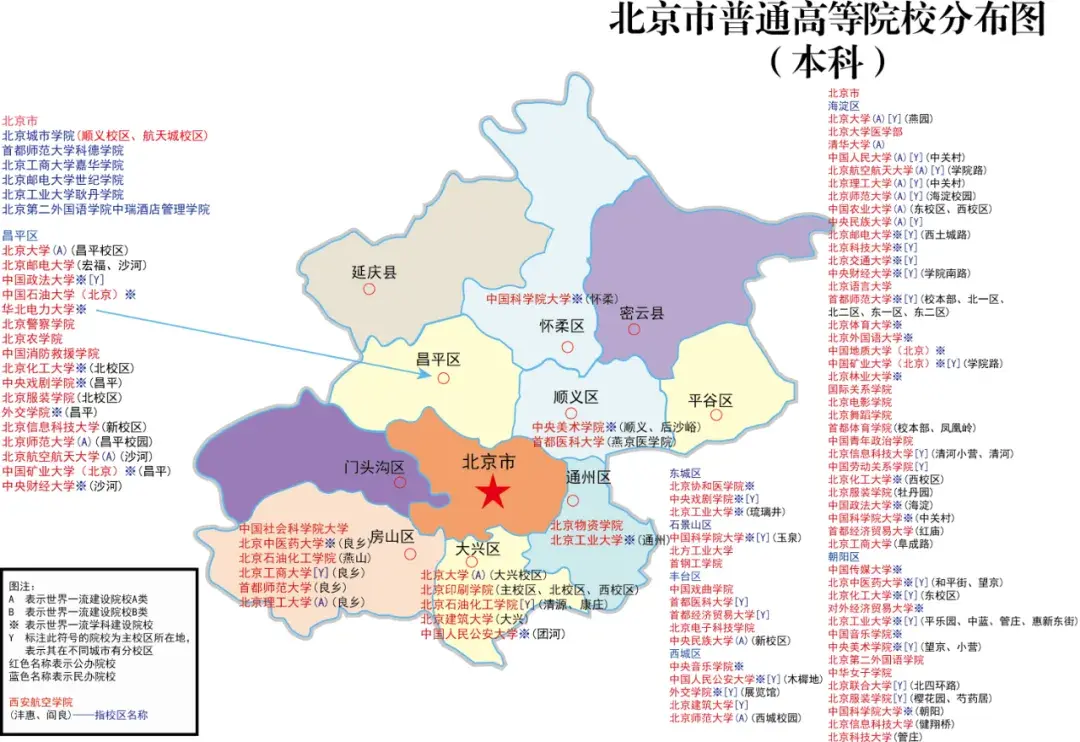 2024北京市大学最新排名:76所高校上榜,北邮再度跻身十强!