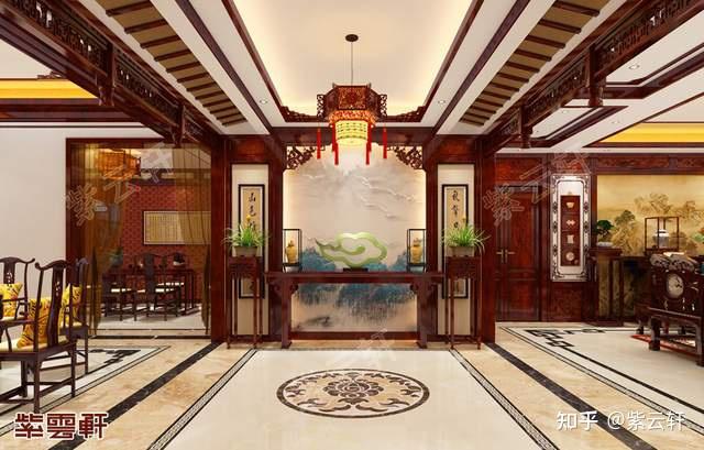 儒雅奢华的中式风格装修案例，空间有形，意境无声 - 知乎