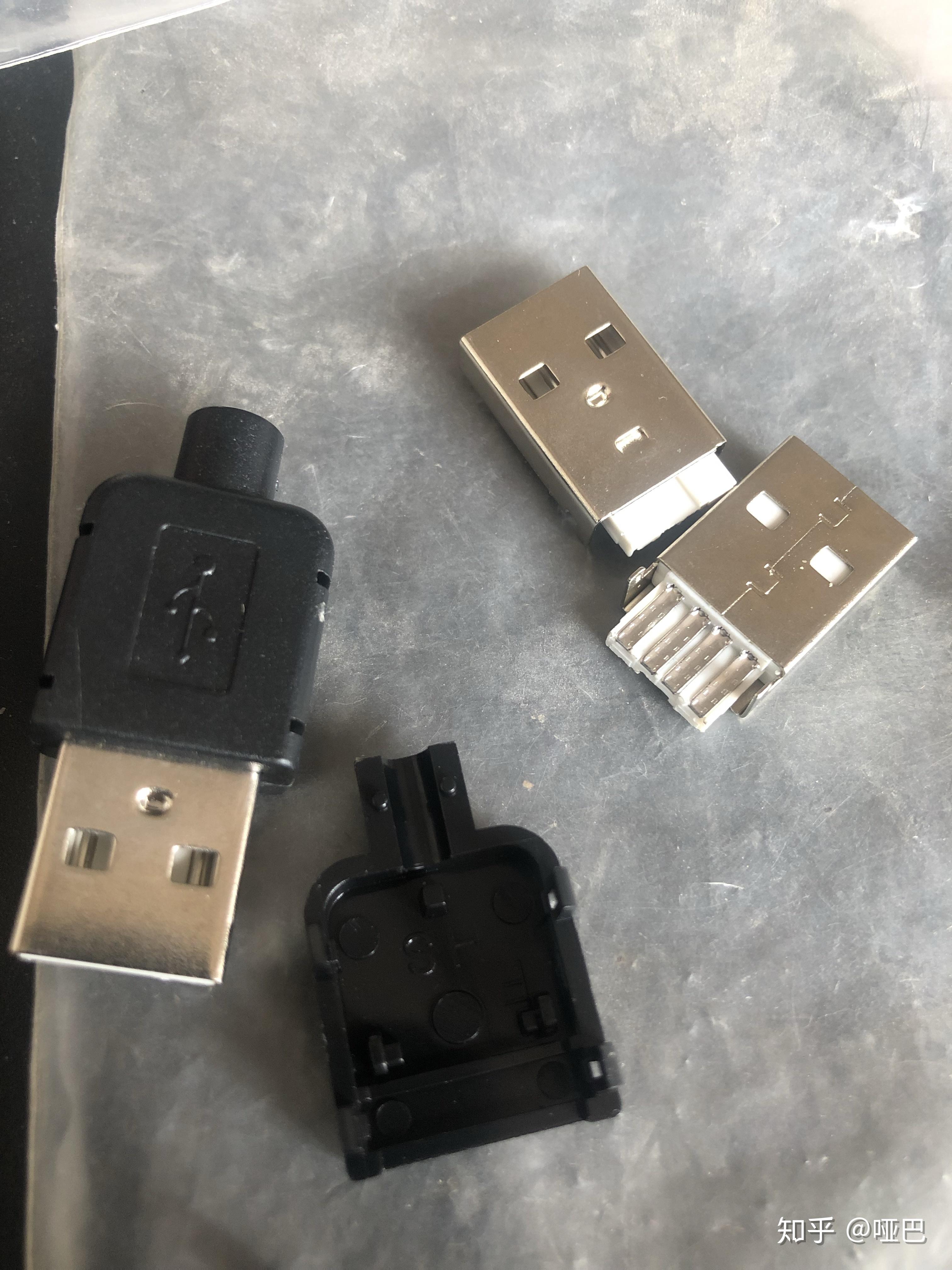 usb的正负极如何区分? - 知乎