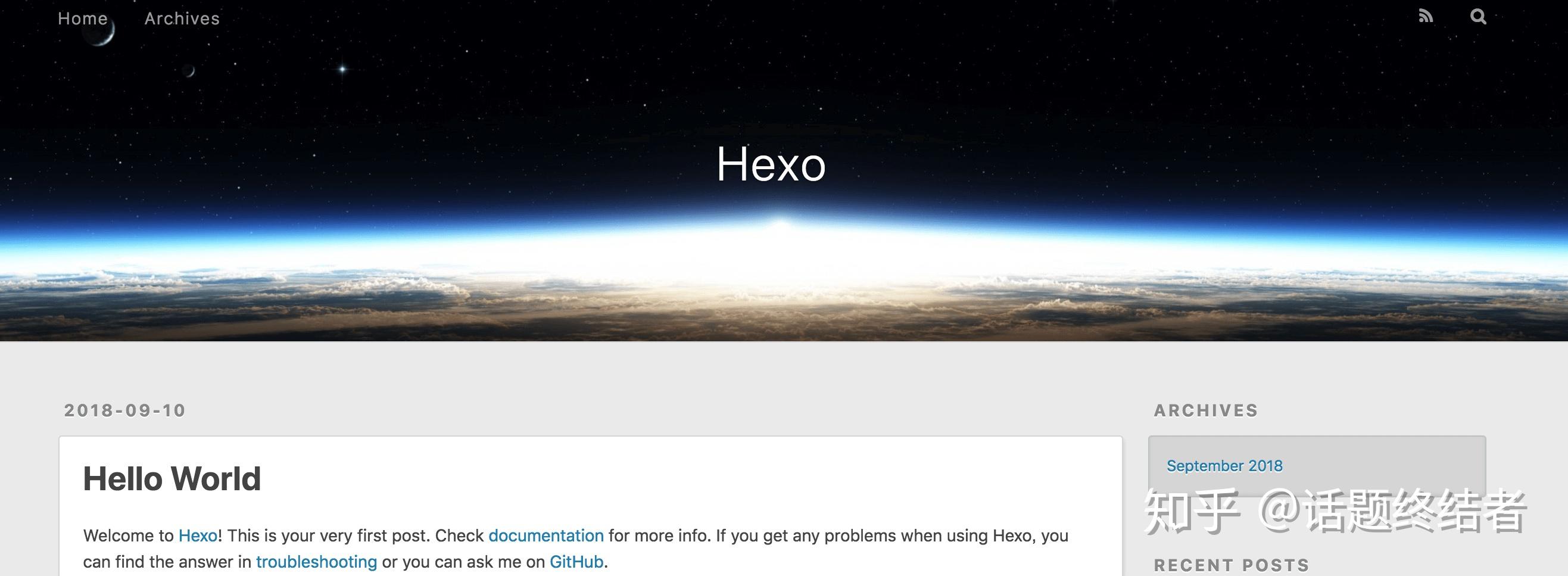 hexogithub免费快速建站指南一