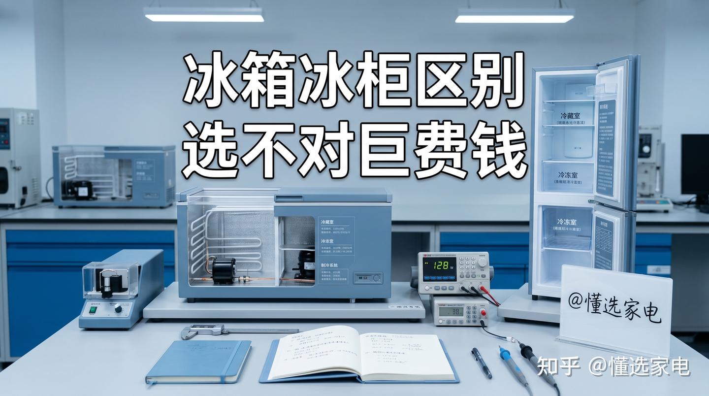 2026 冰箱和冰柜的区别是什么?普通家庭到底选哪个更实用