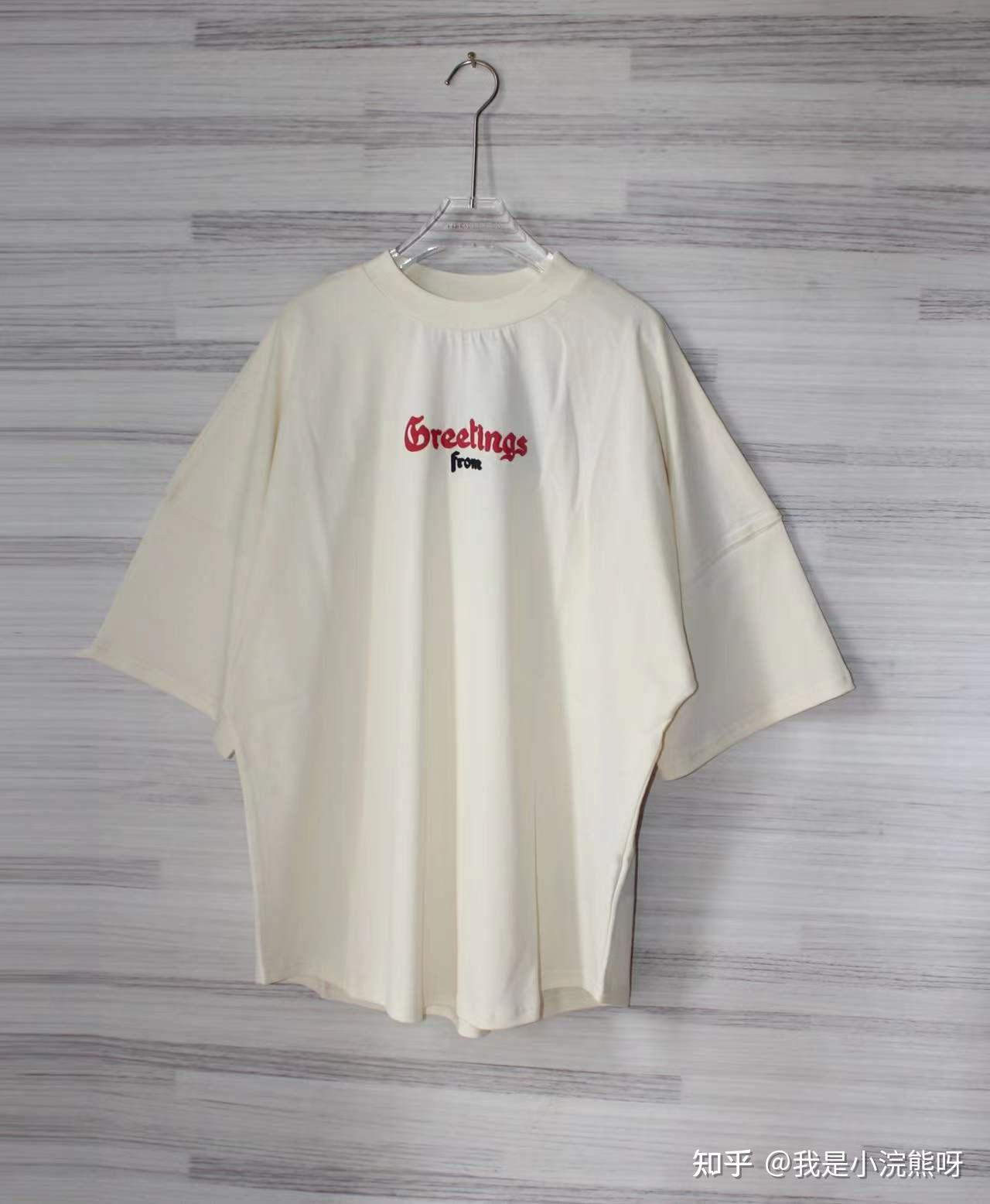 palm angles 棕榈天使新款草写红色logo发泡印花短袖 杏色 sml