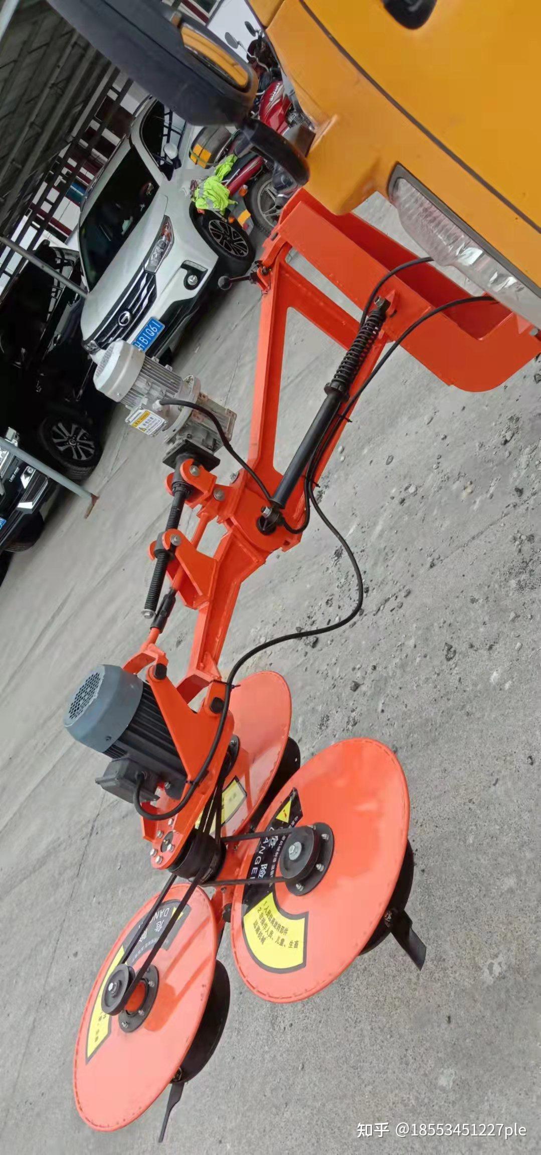 高速公路护栏杂草修剪机避障式割草机自动躲避障碍物修剪机