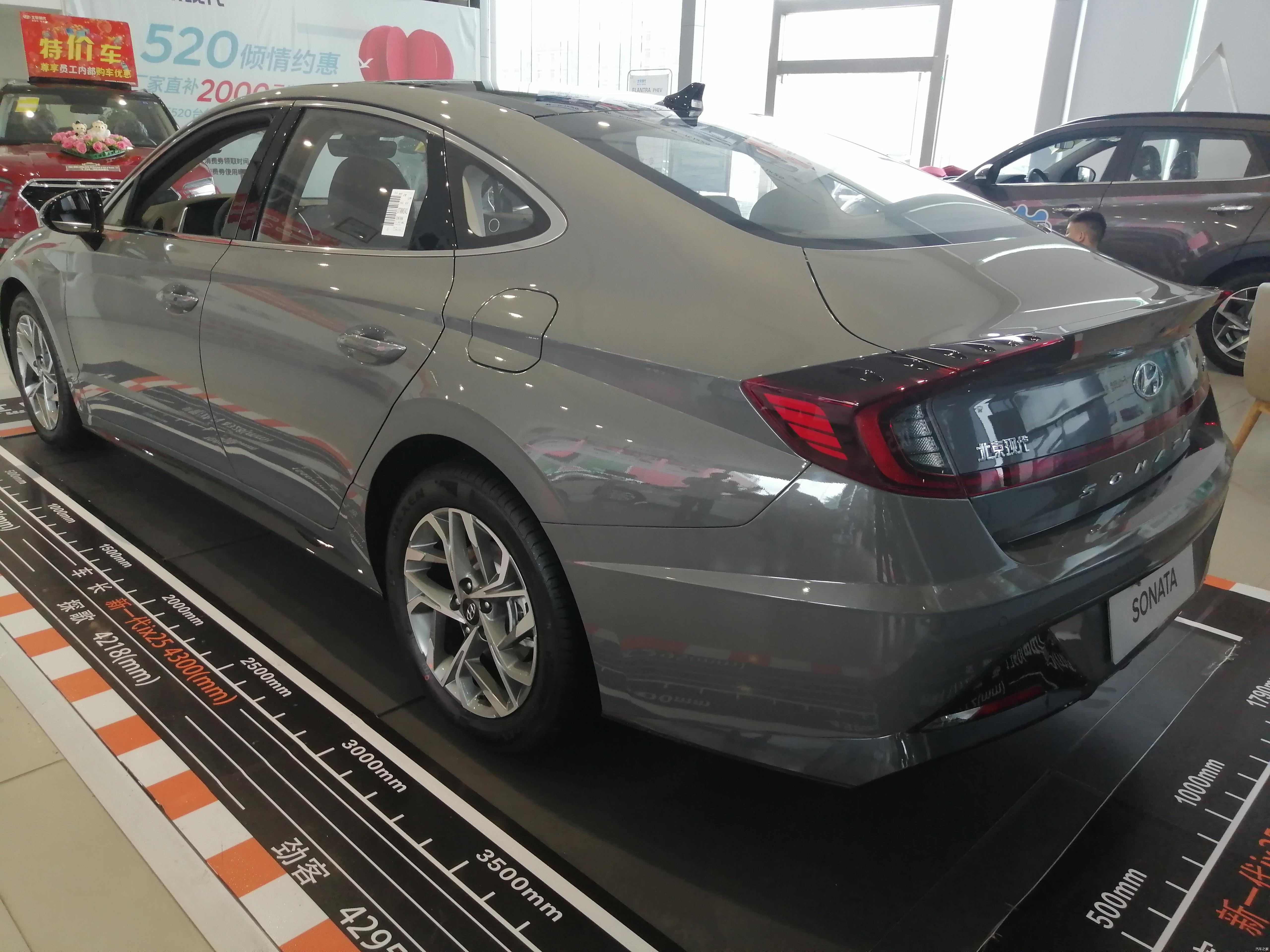 到店实拍日照地区索纳塔2020款270t