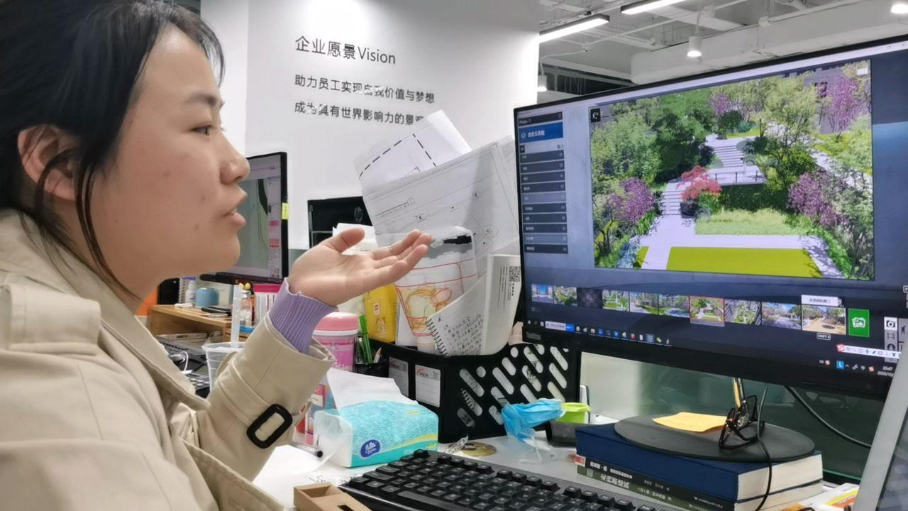 偶入"山水比德",顶尖公司的景观设计师,流畅工作时像玩儿艺术