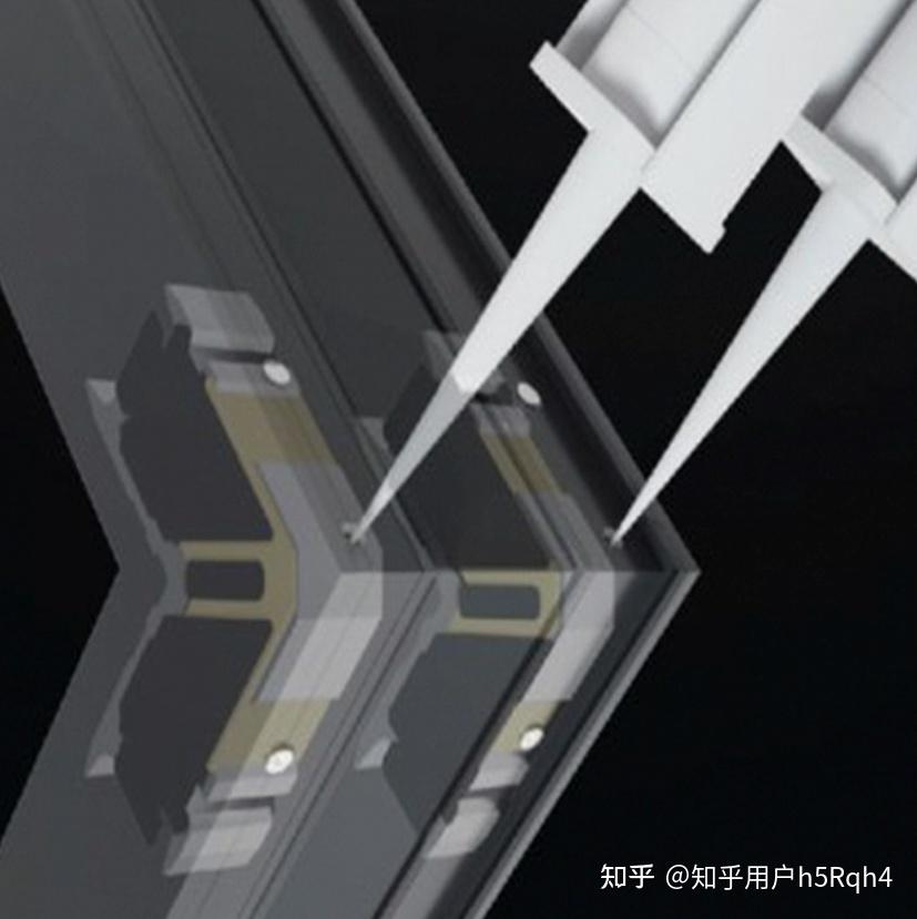 德式销钉双组份注胶得尚系统门窗采用多道高性能密封设计,水密性高达6