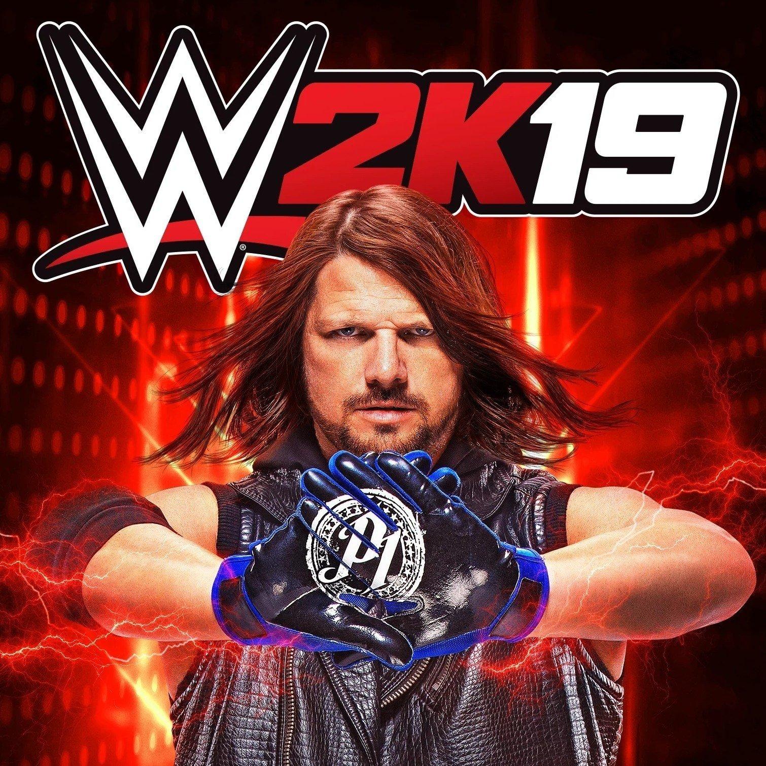 《wwe 2k19》再次回归了,由超级巨星aj styles担纲封面人物!