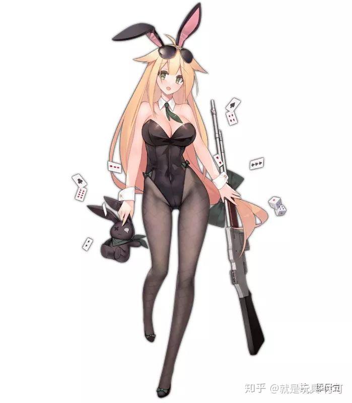 少女前线m191814的黑丝兔女郎这谁顶得住呀