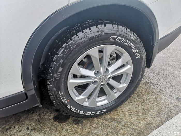 大白奇骏换新鞋固铂att胎三千公里使用小感