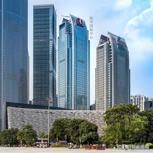 广州,250米以上摩天大楼一览 - 知乎