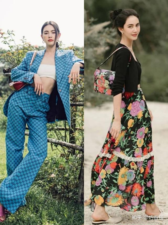 浓颜系女孩跟着她学搭配,气质明艳大方,根据长相选择风格才更美