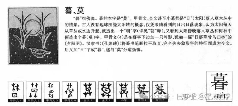 说文解字:曙、朝、早、晨、晓、晌、昏、暮、晚、夕、夜,你都分的清是哪个时间段吗? - 知乎