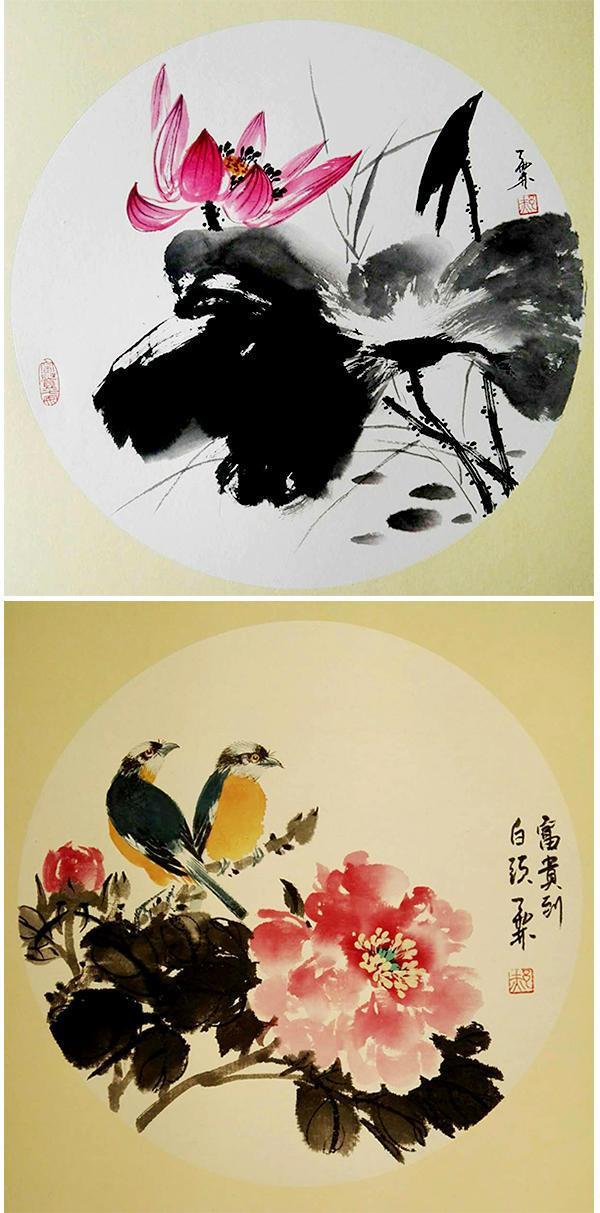 画家郝一霖花鸟情深醉人生
