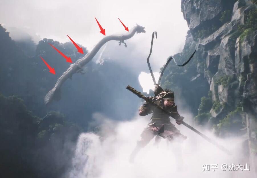 如何看待《黑神话:悟空》实机内容演示放出的白龙 boss 战斗片段? - 