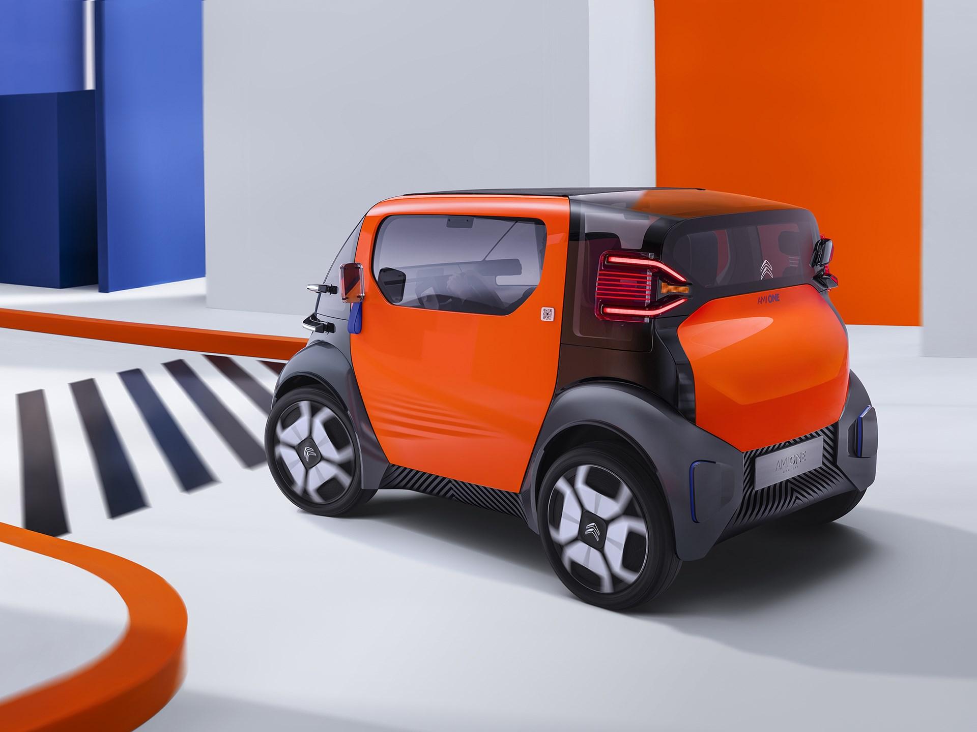 雪铁龙ami国内首发亮相微型纯电动车型设计感极强