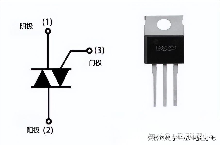 bt151单向可控硅引脚图图片